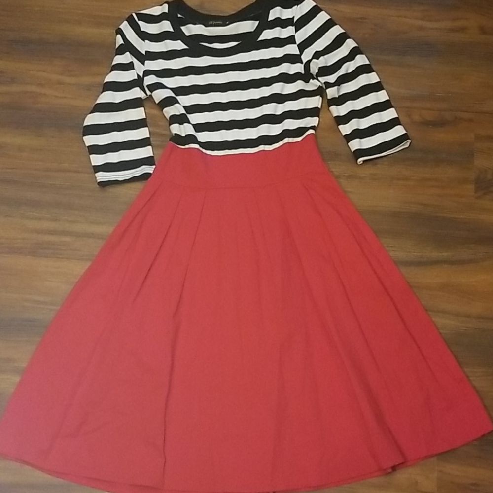 Fit and flare dress